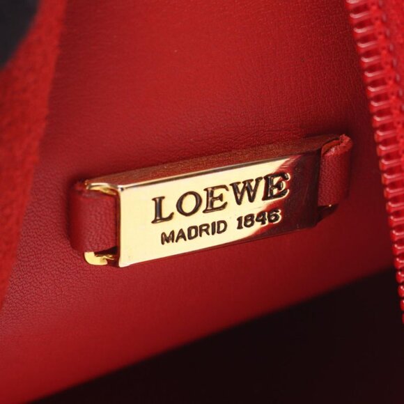 Loewe Backpack Anton Red Leather main image 12